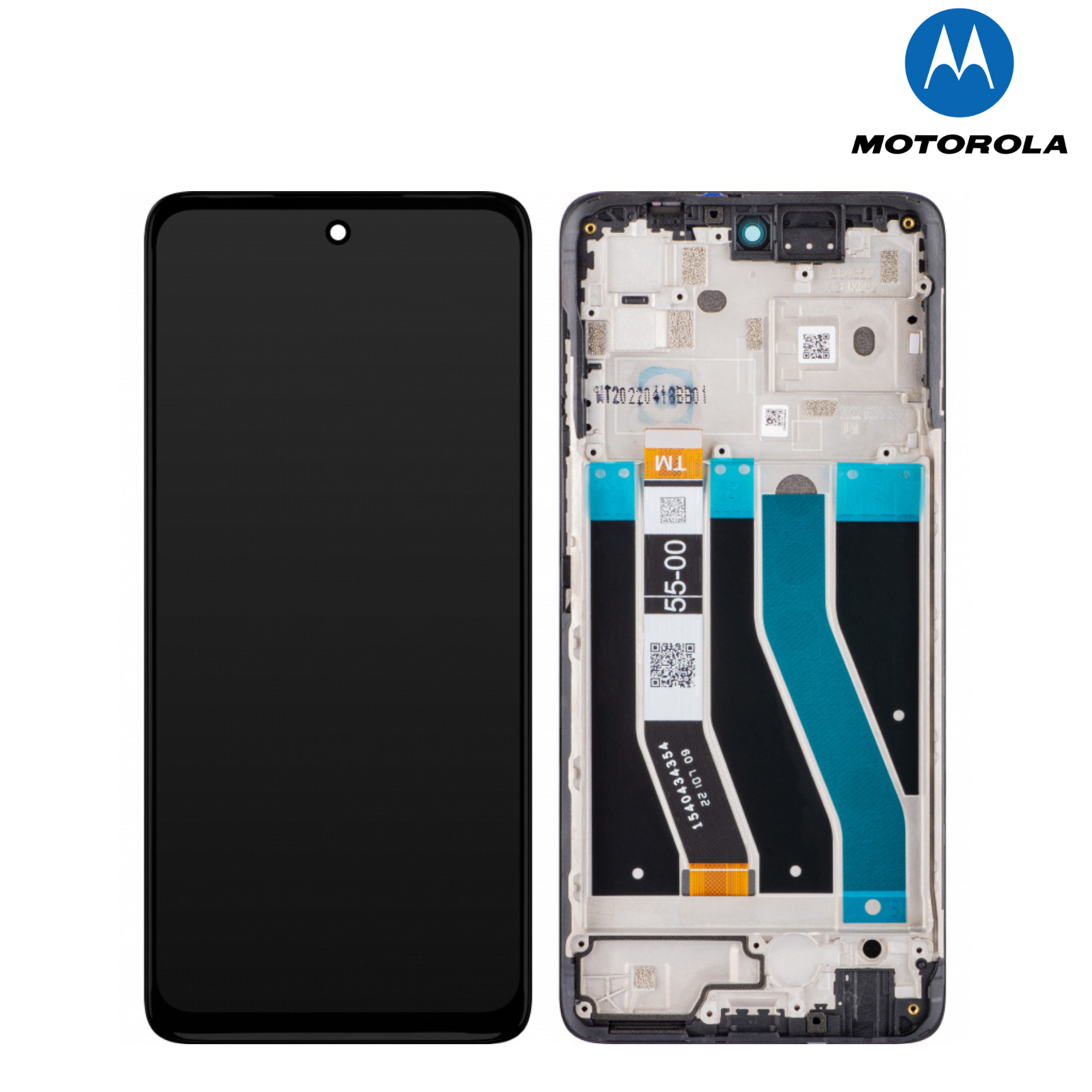 Motorola Moto G82 Meteorite Gray Service Pack LCD